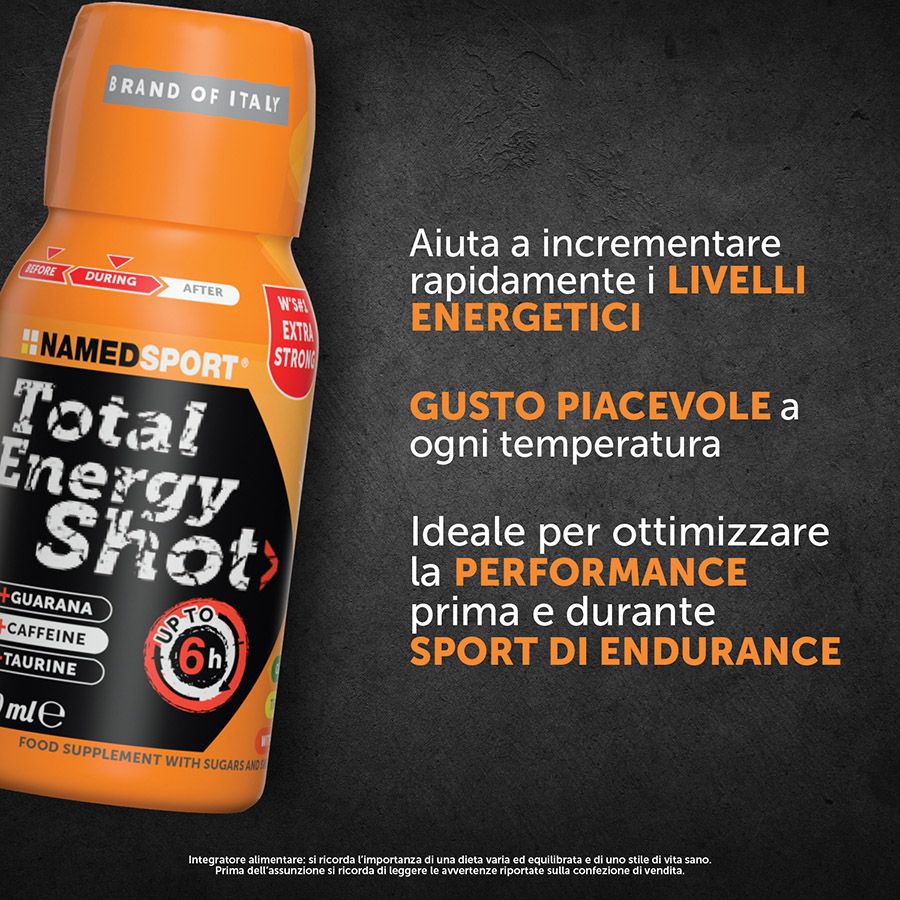 Named Sport Total Energy Shot 60 ml - Integratore Energizzante