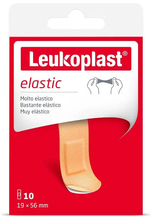 Leukoplast Elastic Cerotti 56x19 mm 10 Pezzi