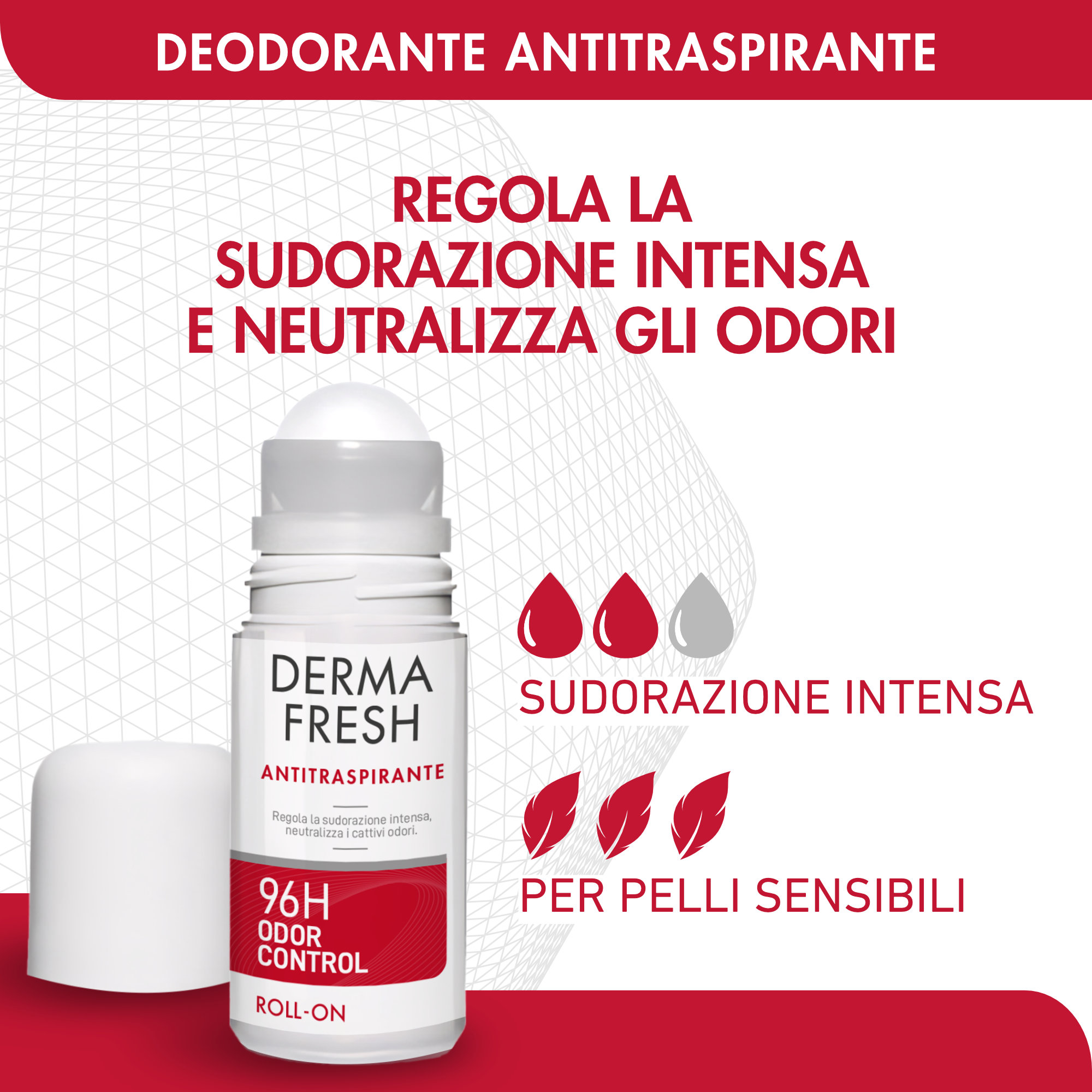 DERMAFRESH 96H ODOR CONTR ROLL