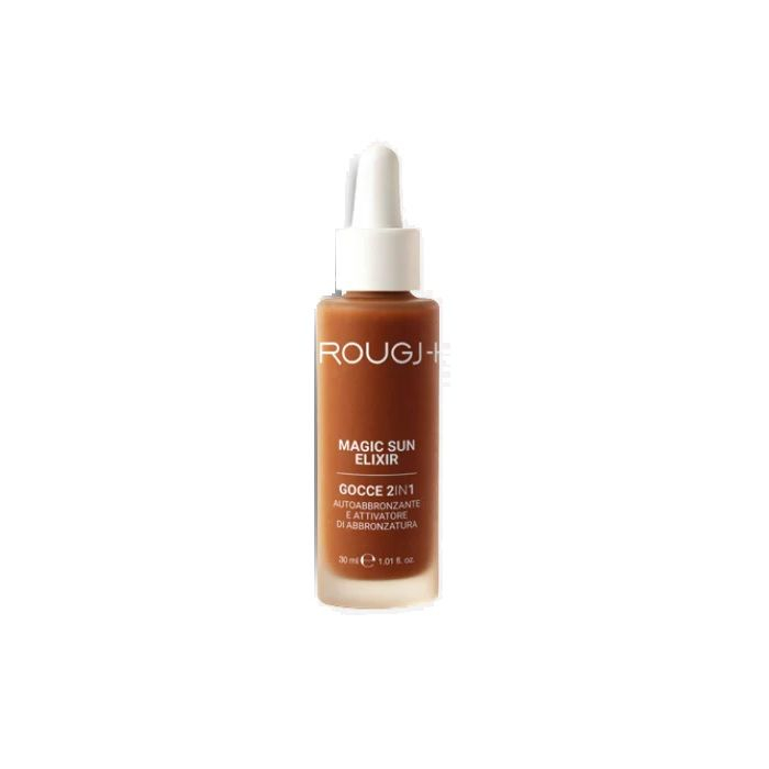 Rougj Magic Sun Elixir gocce 2 in 1 autoabbronzante e attivatore di abbronzatura 30ml