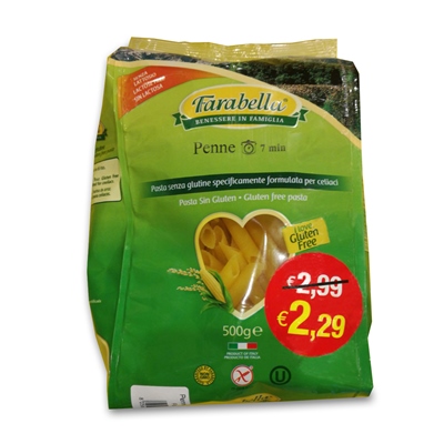 BioAlimenta Farabella Penne Rigate Promo 500g