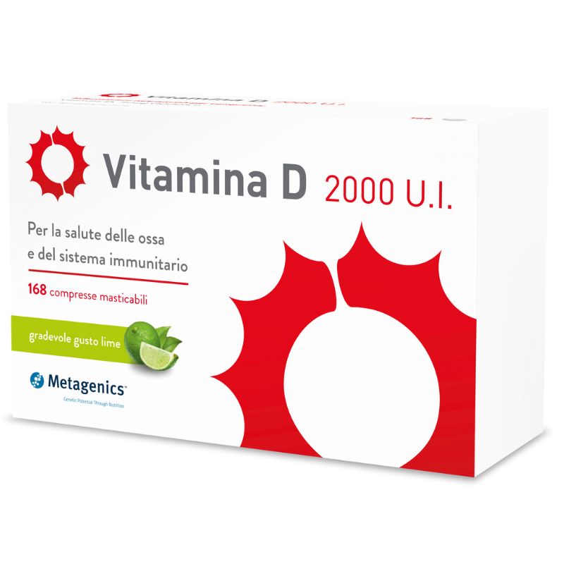 Vitamina D 2000 U.I. - 168 compresse masticabili