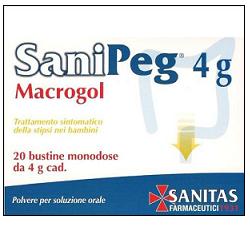 Sanipeg Integratore Stipsi 20 Buste 10 g