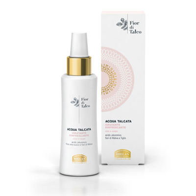 Helan Fior di Talco Acqua Talcata Idratante Rinfrescante Viso e Corpo
