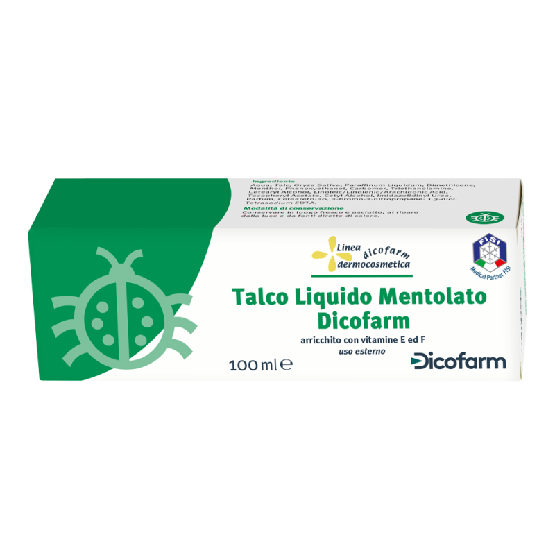 Dicofarm Talco Liquido Mentolato 100 ml
