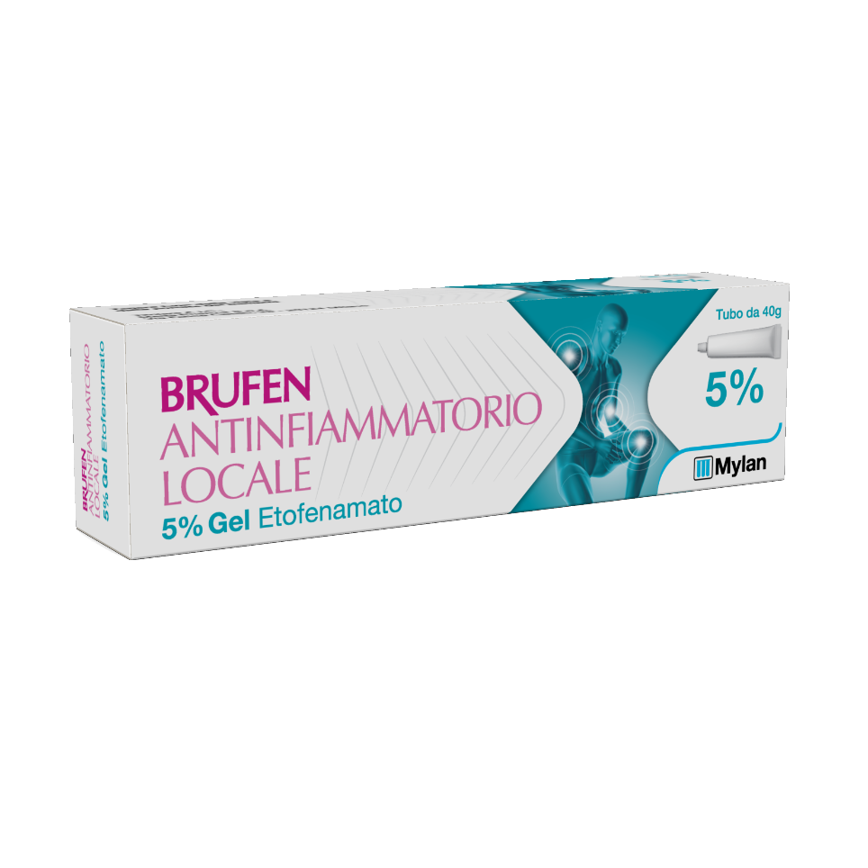 BRUFEN Gel 5% Etofenamato Dolori Articolari Tubo 40g