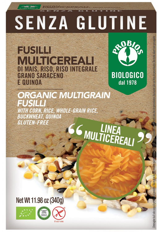FUSILLI MULTICEREALI 340G