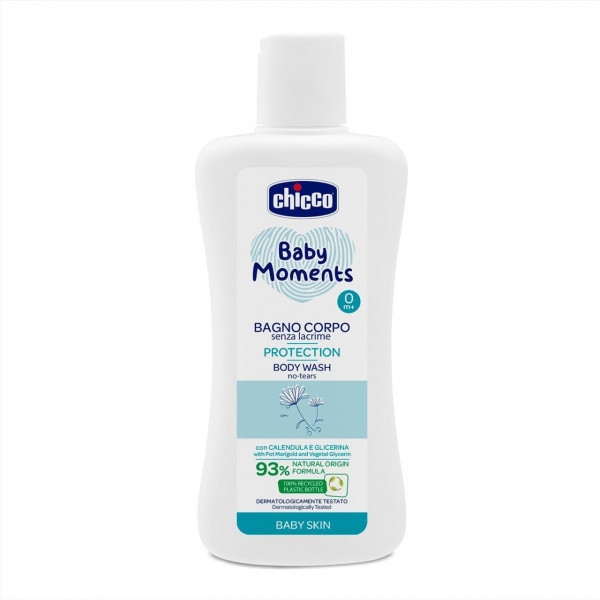 Chicco baby moments bagno corpo senza lacrime 0m+ 200ml