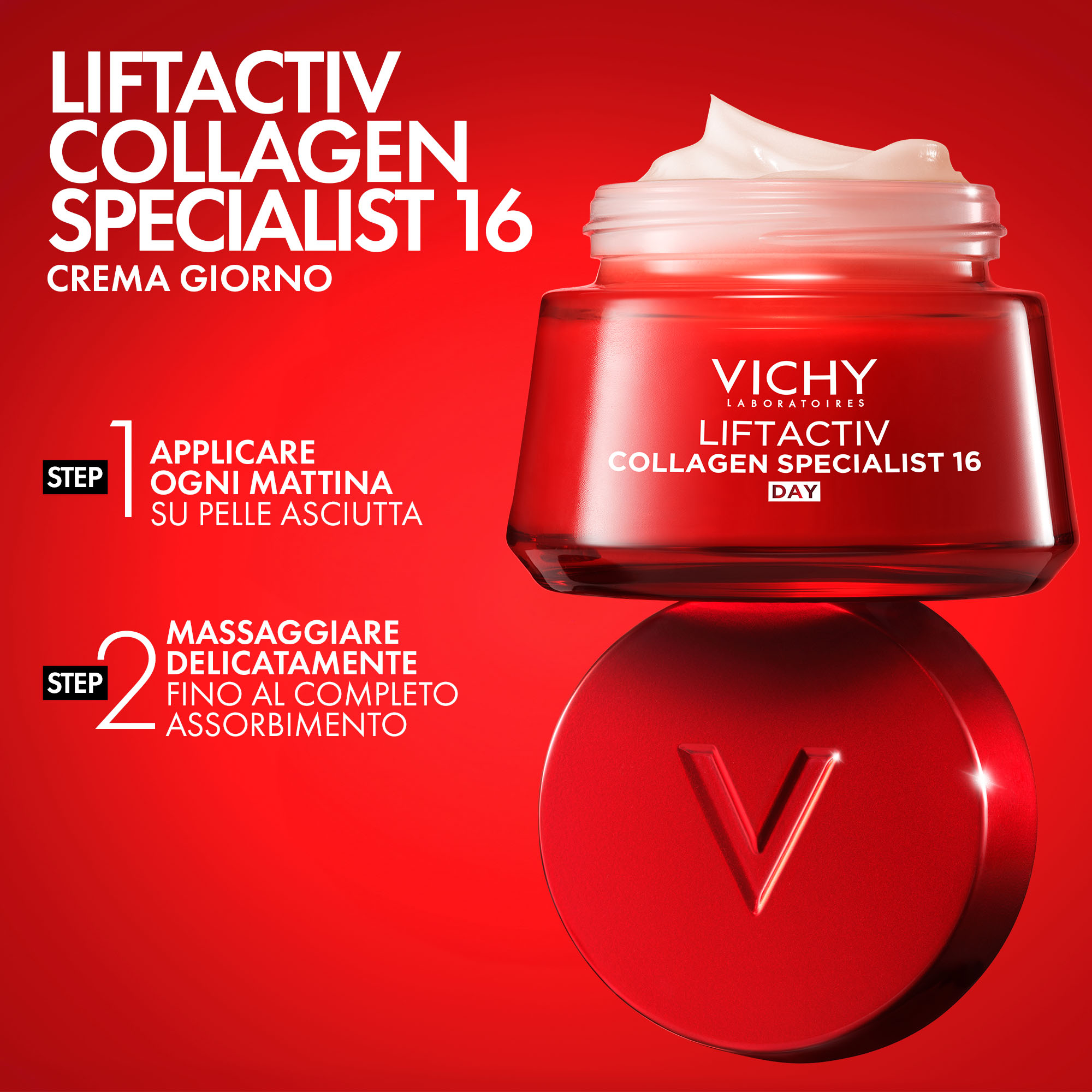 Vichy Liftactiv Collagen Specialist 16 Crema Giorno: Corregge 16 segni dell'età** 50ml