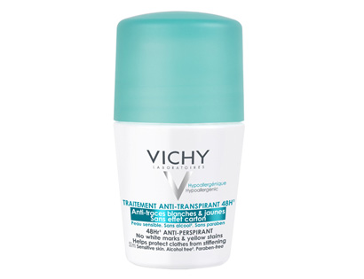 Vichy Deodorante Roll-On Anti-traspirante Anti-tracce 48h 50 mL