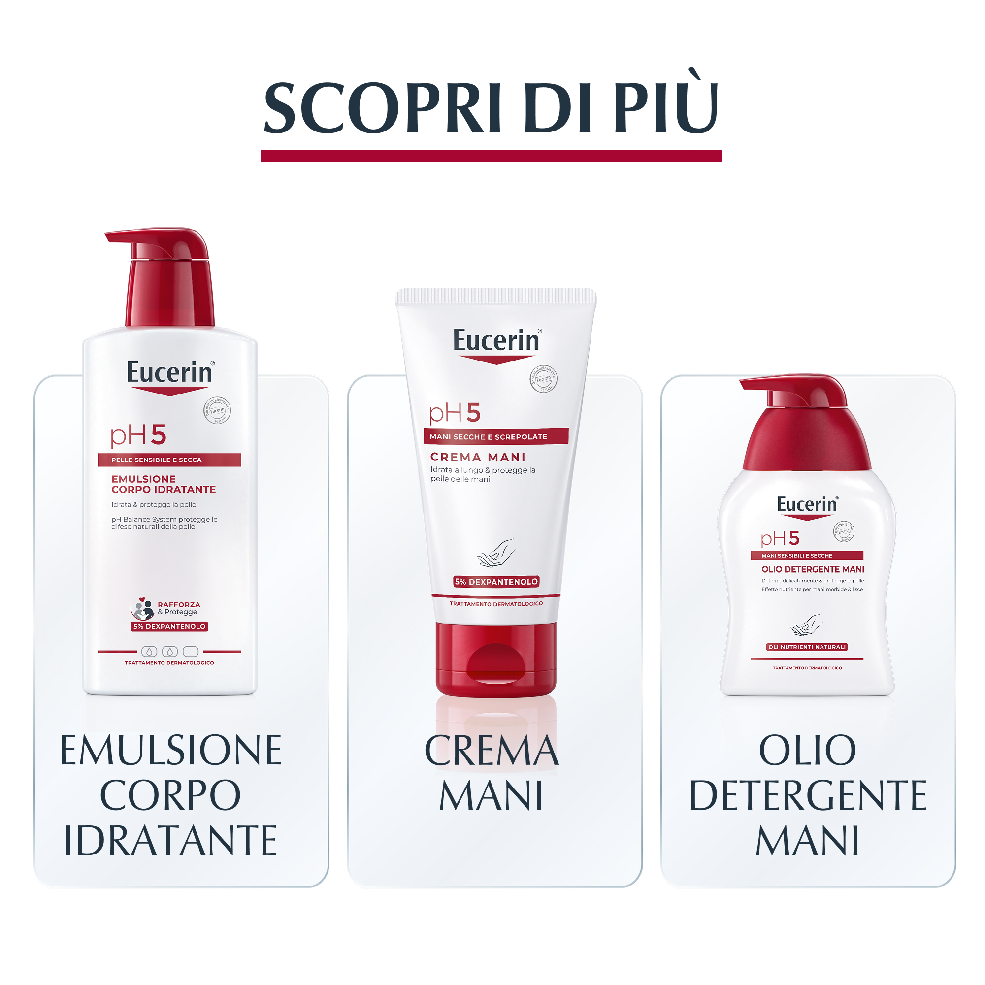 EUCERIN OLIO DOCCIA PH5 1L