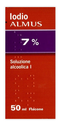 IODIO SOL ALCO I ALMUS*50ML