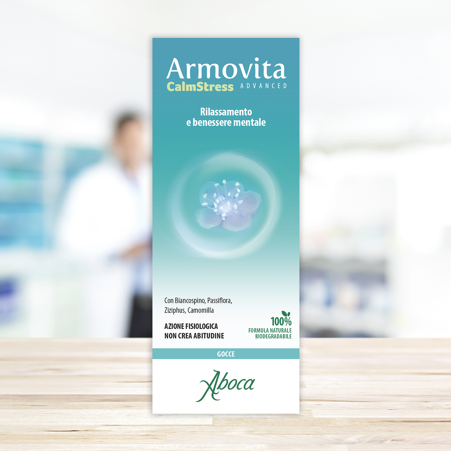 Aboca Armovita CalmStress Advanced 45 Capsule - Integratore Per Il Benessere Mentale