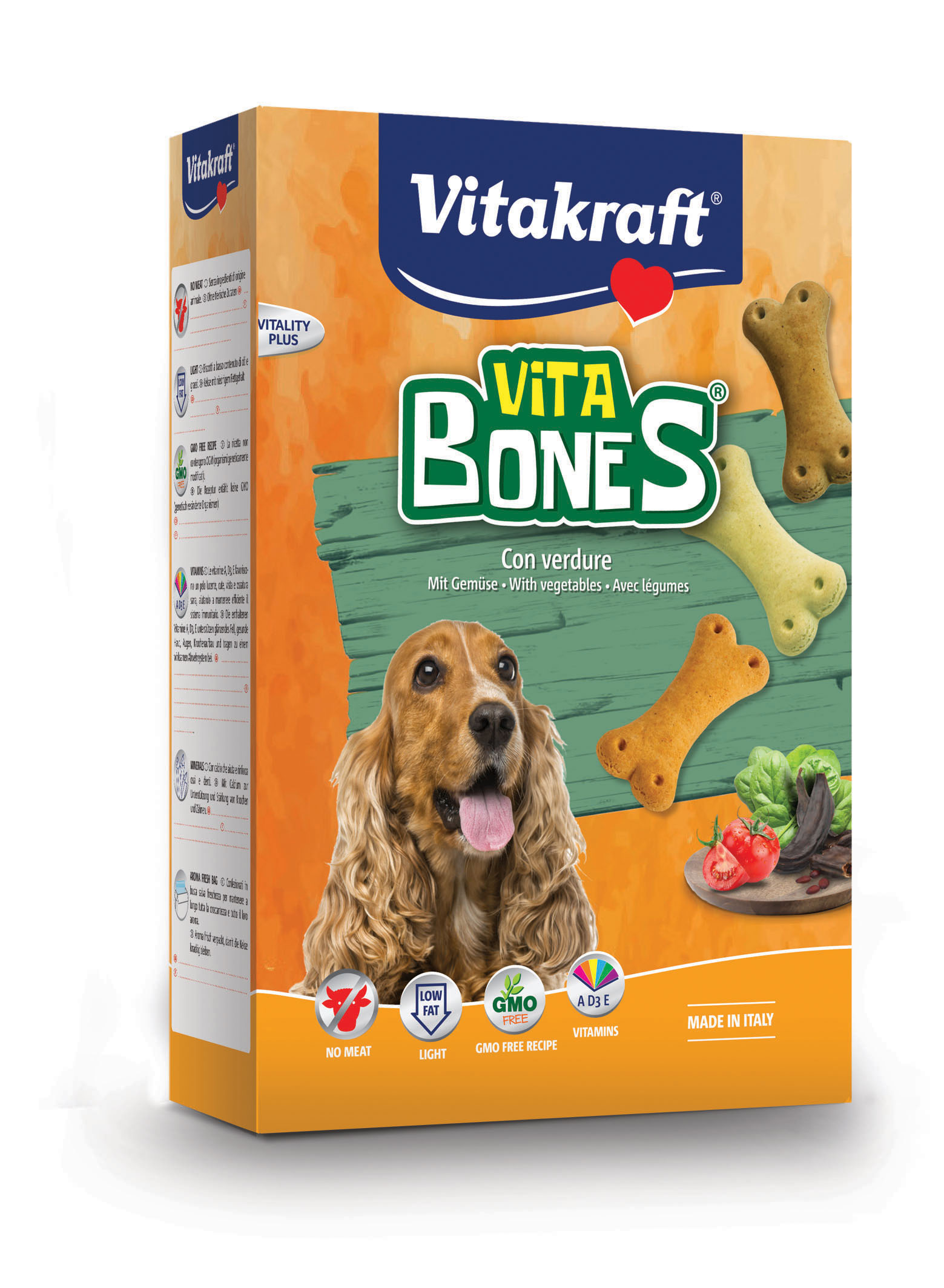 VITAKRAFT CANE BISCOTTI VITA BONES CON VERDURE 400GR