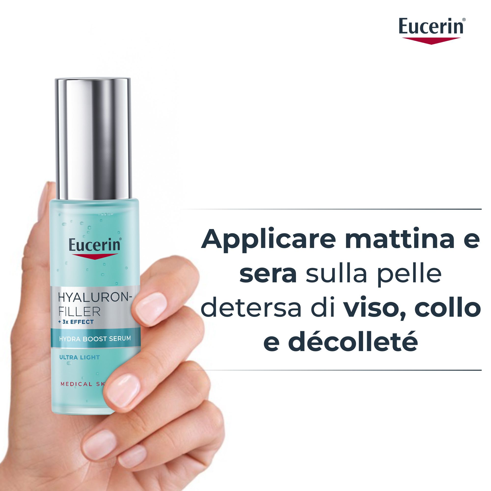 Eucerin Hyaluron-Filler Booster Gel Idratante Viso 30mL