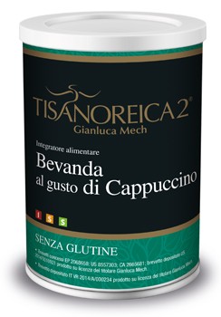 Tisanoreica 2 Gianluca Mech Bevanda al gusto di Cappuccino senza glutine 350g