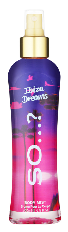 SO IBIZA DREAMS BODY MIST200ML