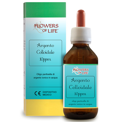 Flowers Of Life Argento Colloidale 10ppm 100 ml