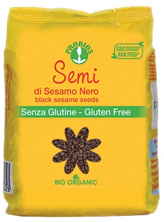 Probios Semi di Sesamo Nero Biologici e Senza Glutine
