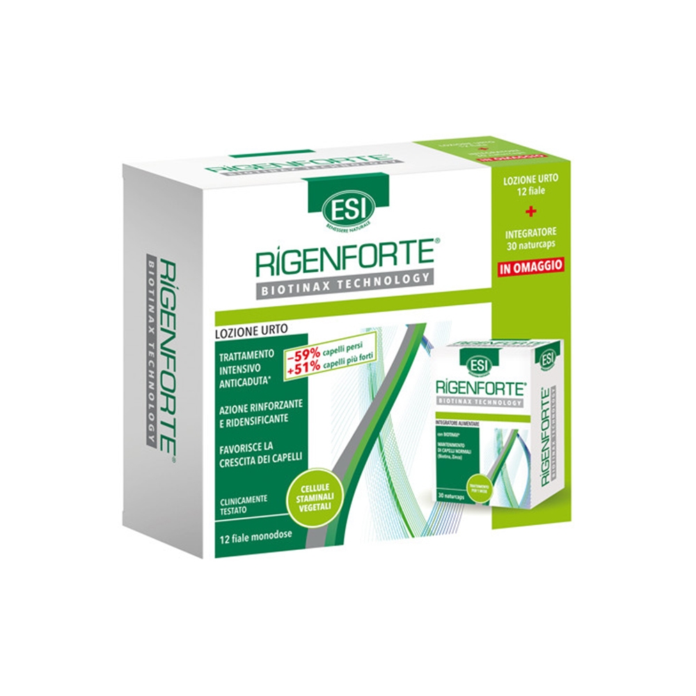 Esi Lozione Urto Anticaduta Capelli 12fiale+30 capsule promo