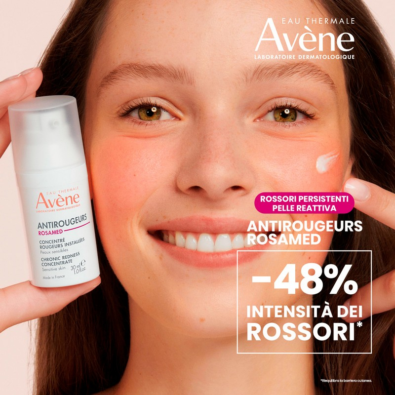 Eau Thermale Avène Antirougeurs Rosamed Concentrato Rossori Persistenti, pelle arrossata, 30ml