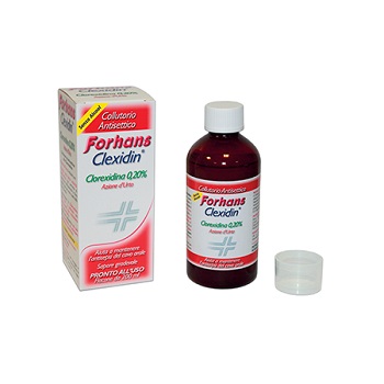 Forhans Clexidin 0,20% Collutorio Senza Alcol 200 ml