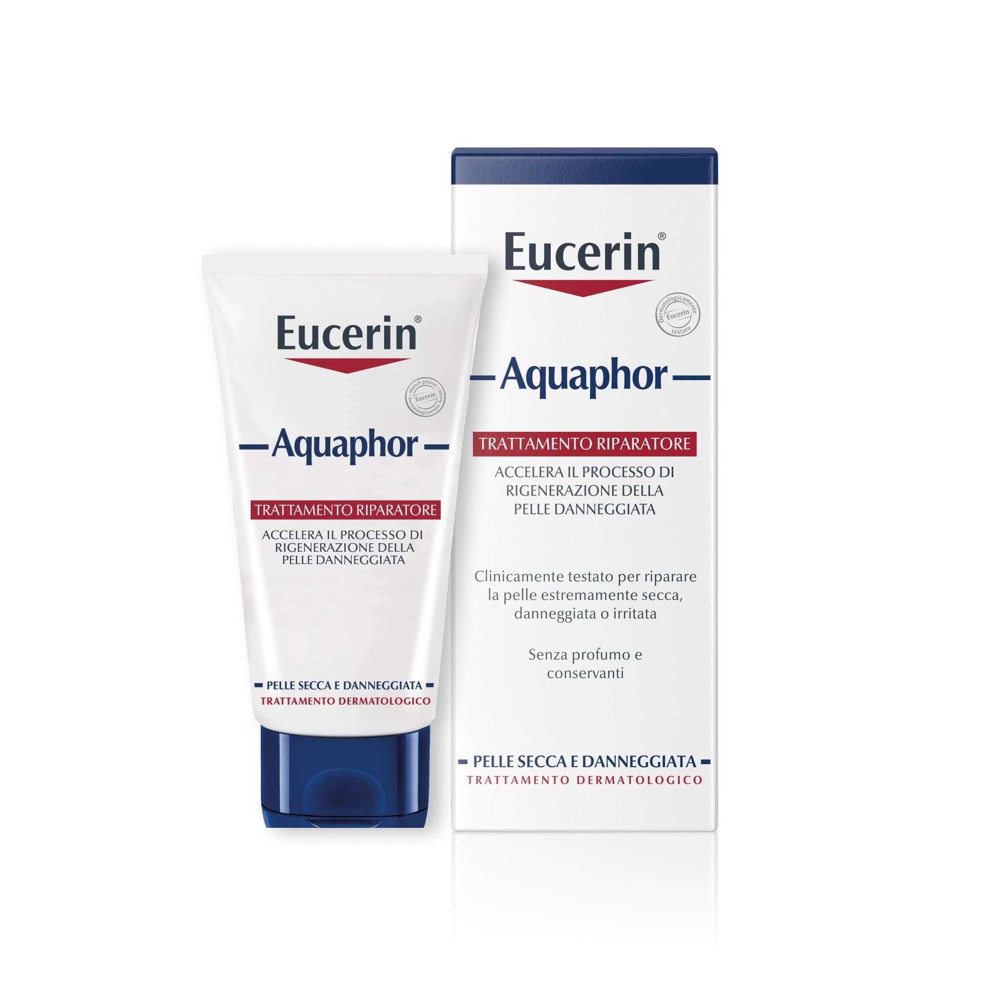 Eucerin Aquaphor Trattamento Ristrutturante Pelli Danneggiate 40 ml