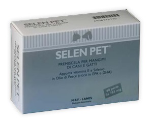 Nbf Lanes Selen Pet Integratore Articolari Cani E Gatti 60 Perle