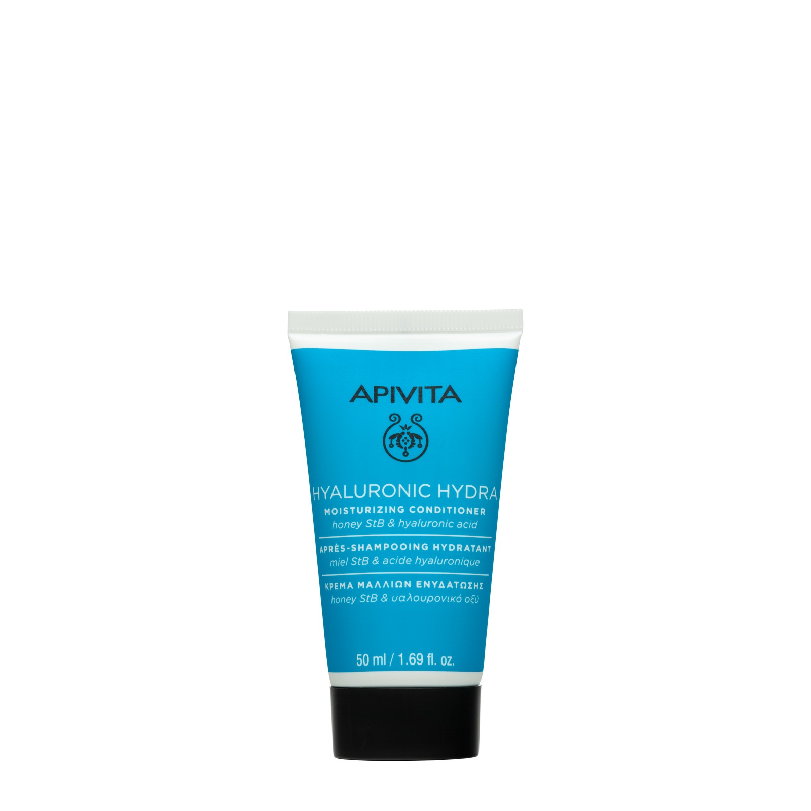 Apivita Hyaluronic Hydra - Balsamo Idratante E Districante Anti‑Crespo Per Capelli Secchi 50 ml