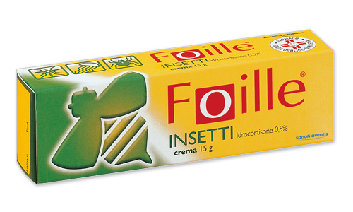 Foille Insetti - Crema con 0,5% di Idrocortisone - 15 g 