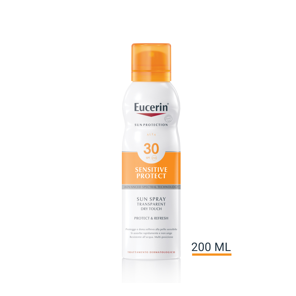 Eucerin Sun Spray Solare Corpo Tocco Secco SPF30 200mL