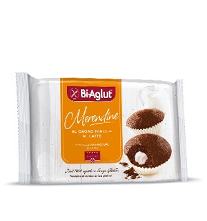 Bi Aglut Senza Glutine  Merendine Cacao Latte 200 g