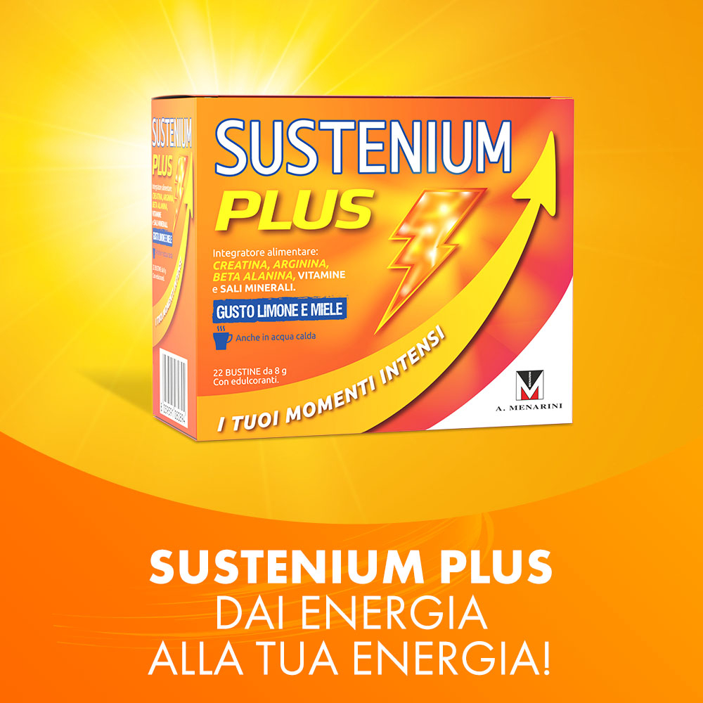 Sustenium Plus Limone e Miele 22 buste