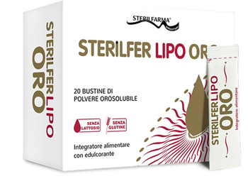 Sterilfarma Sterilfer Lipo Oro Integratore Ferro 20 Bustine