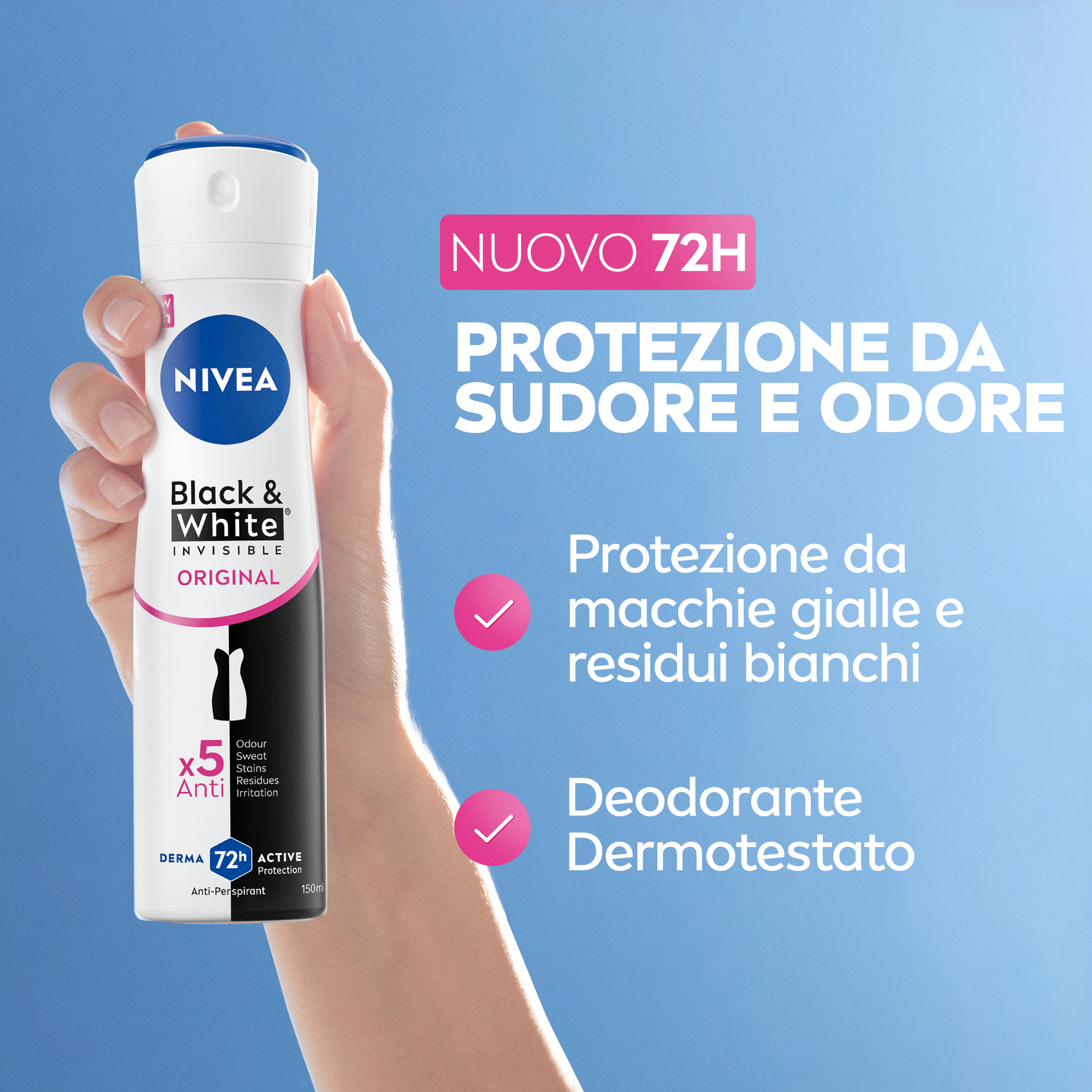 NIVEA DEO BLACK&WHITE FEMALE