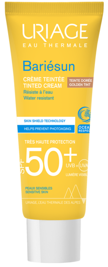 Uriage Bariesun Crema solare colorata Tinta Dorata SPF50+ 50mL
