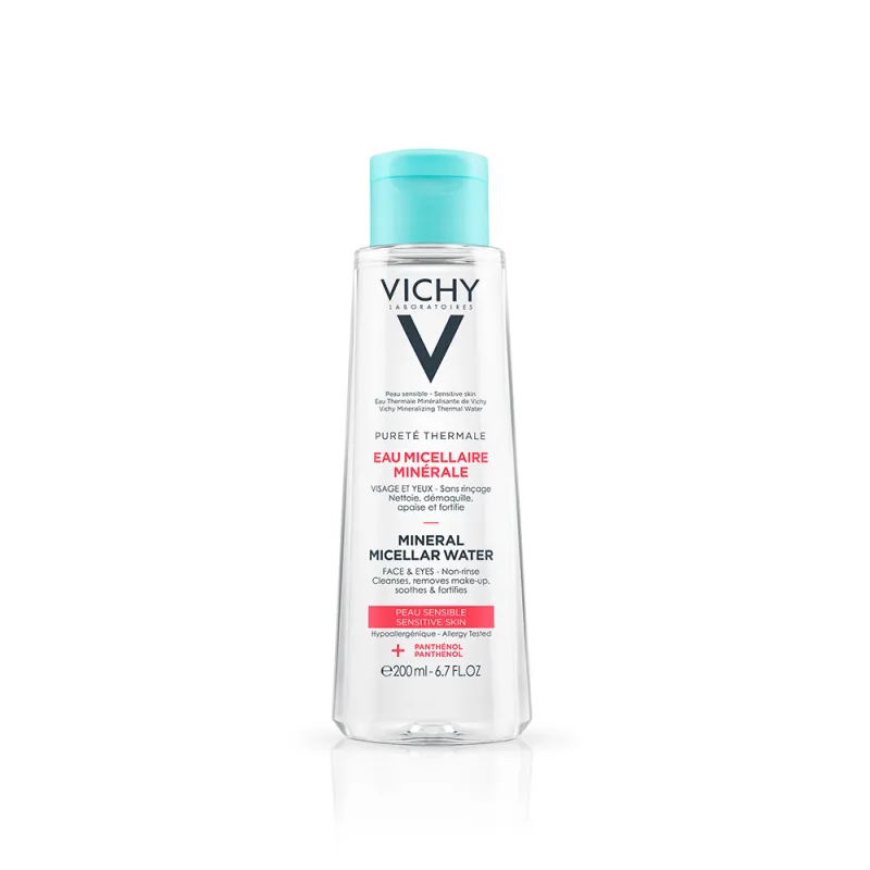 Vichy Pureté Thermale Acqua micellare Minerale 3 in 1 200 ml per pelle sensibile