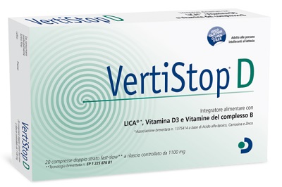 Vertistop D Compresse 20 Compresse