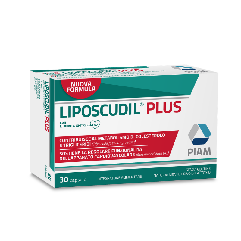 Liposcudil Plus 30 Capsule - Integratore Per Il Colesterolo