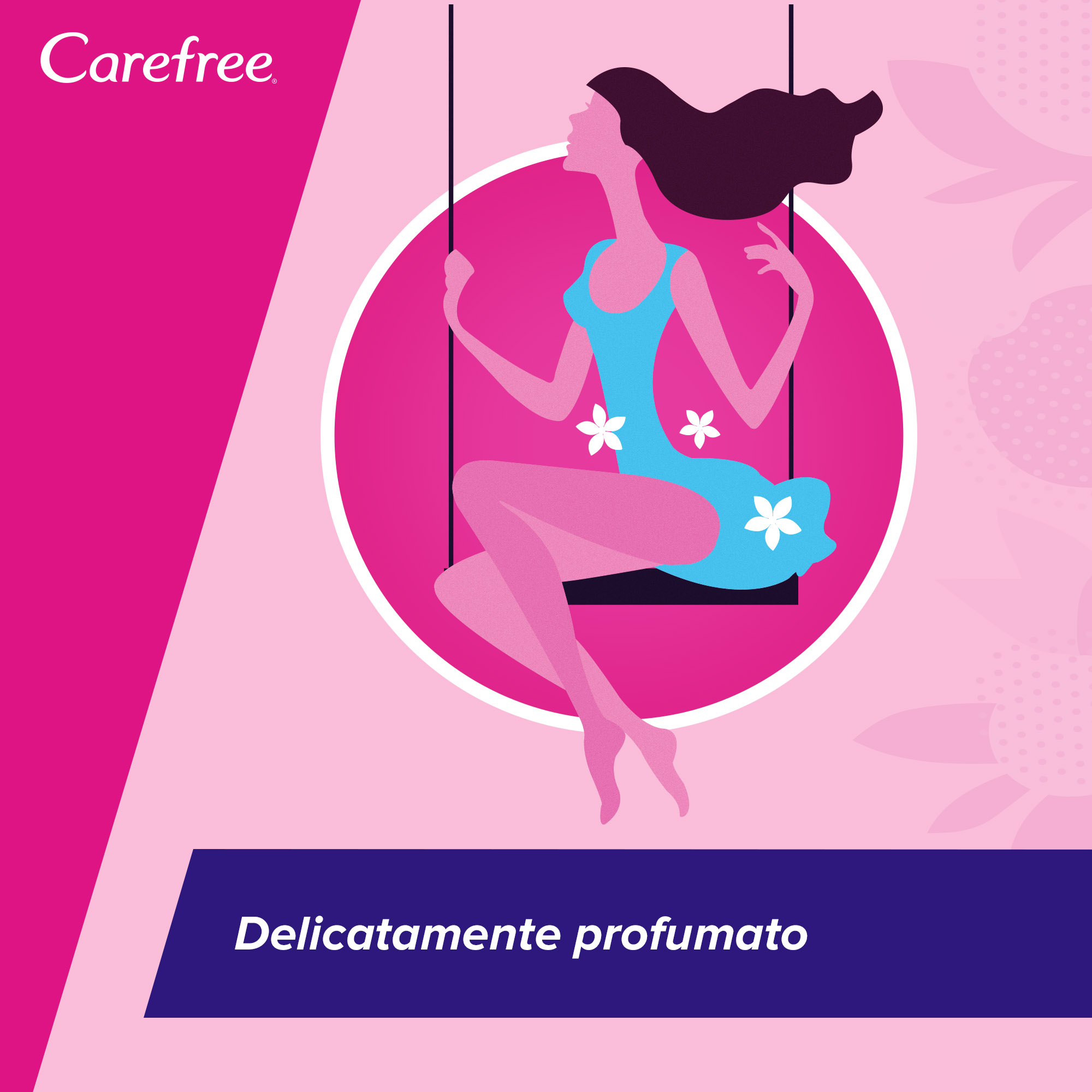 Carefree - Salvaslip Plus Large Fragranza delicata ,36 pezzi
