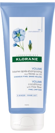 Klorane Fibre di Lino Balsamo Volumizzante Capelli Sottili 200 ml
