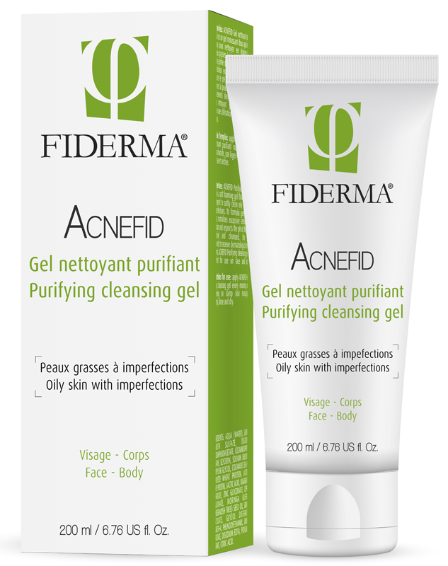 FIDERMA ACNEFID Gel Det.Purif.