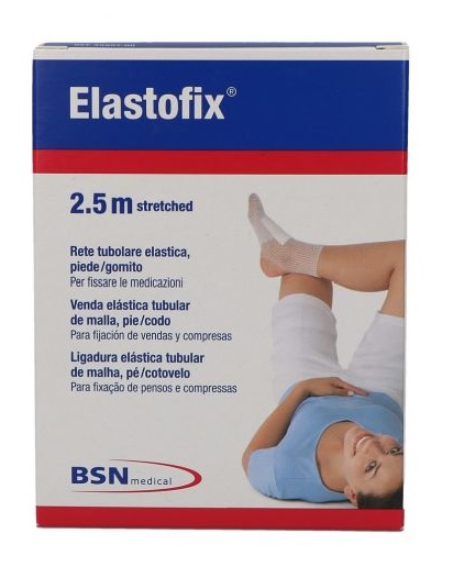 Elastofix Rete Tubolare Elastica Per Piede Gomito 2,5 m