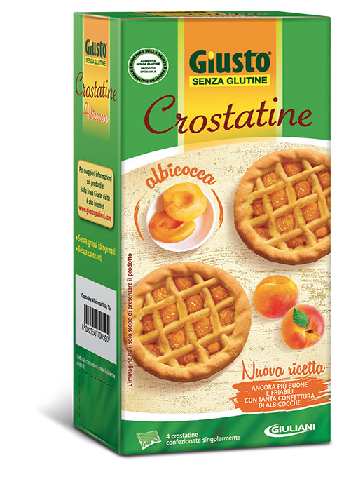 GIUSTO S/G CROSTATINA ALB 180G