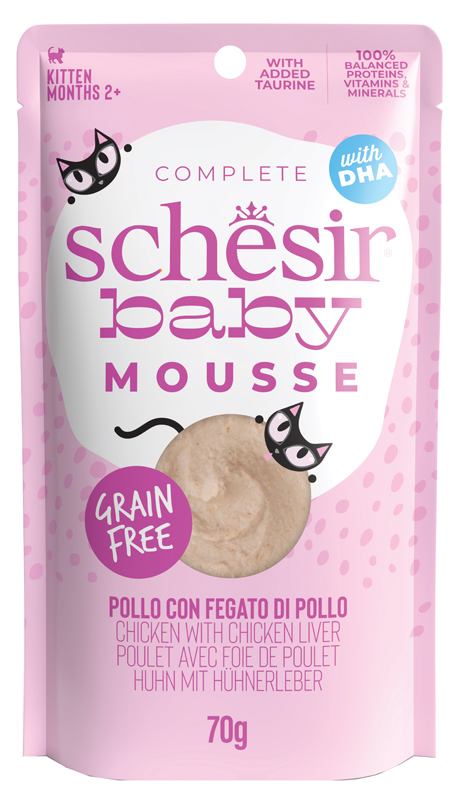 SCHESIR CAT BB MOUSSE POLL/FEG