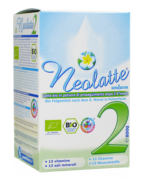 Neolatte 2 Latte bio in polvere dopo il 6