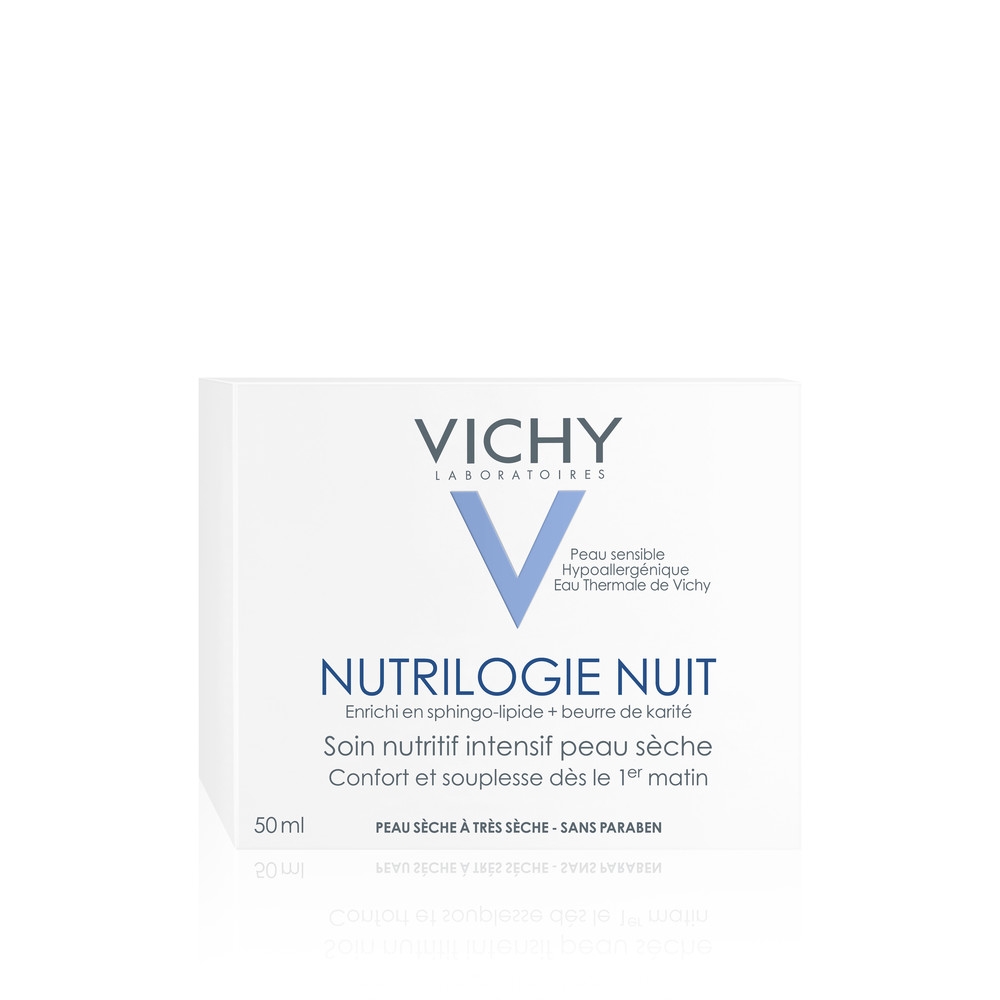 Vichy Nutrilogie Notte Trattamento Idratante Pelle Secca 50 ml