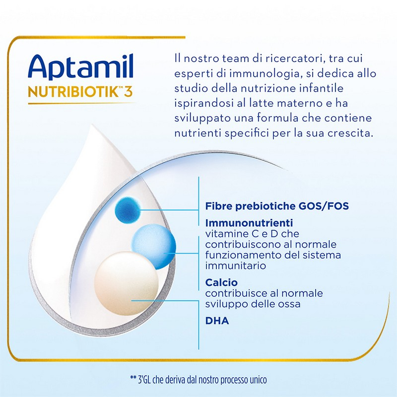 Aptamil 3 Latte Di Crescita Liquido 1000 ml
