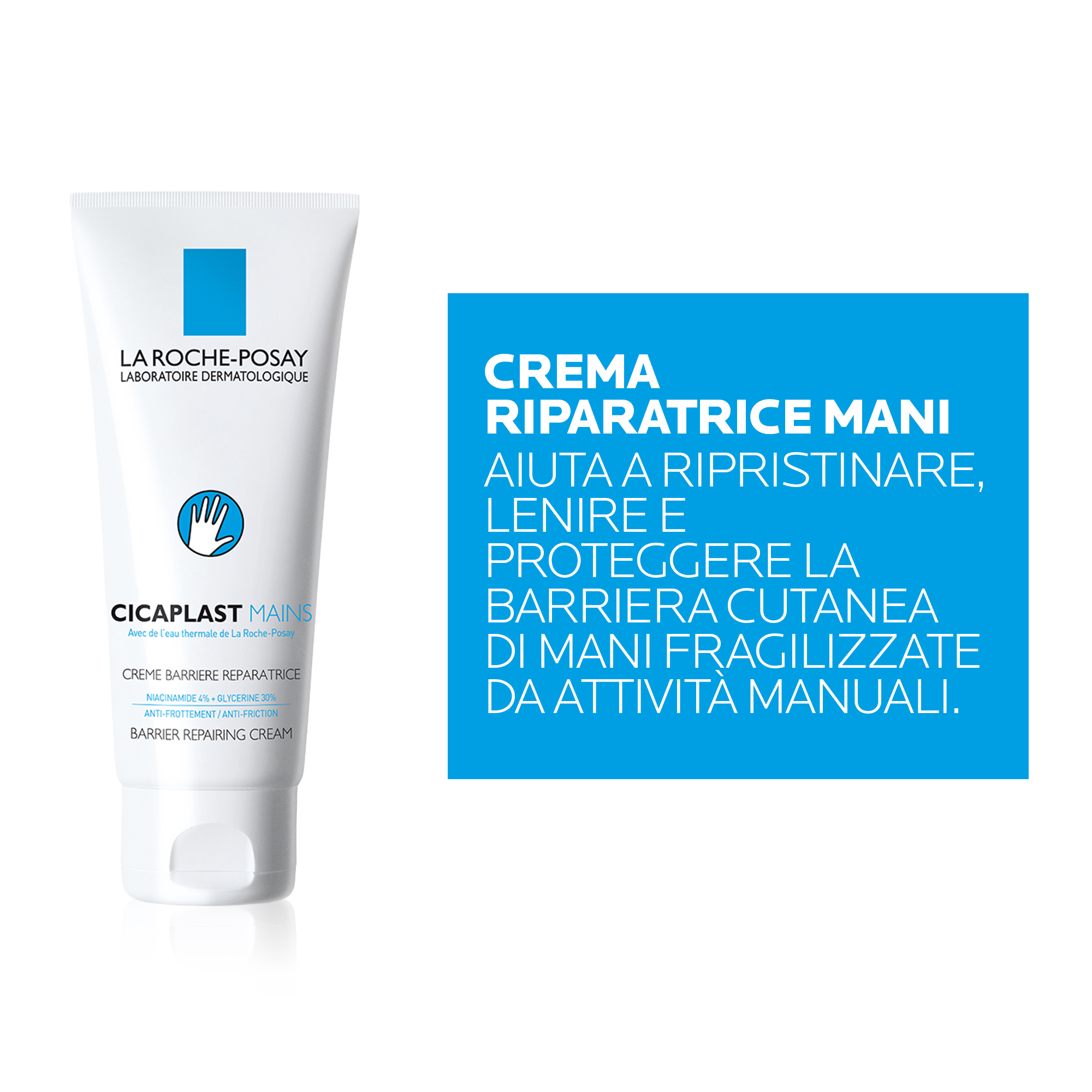 La Roche-Posay Cicaplast - Crema Mani Riparatrice 100 ml
