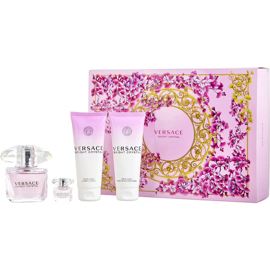 Versace Set Regalo Bright Crystal Eau de Toilette e Parfum